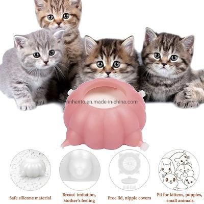 Pet Puppies Feeder Food Grade Silicone Puppy Feeder Bowl Bubble Milk Bowl for Puppies Kitten