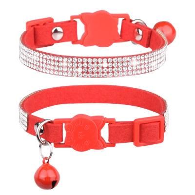 Sparkling Rhinestone Pet Collar for Cat Kitty