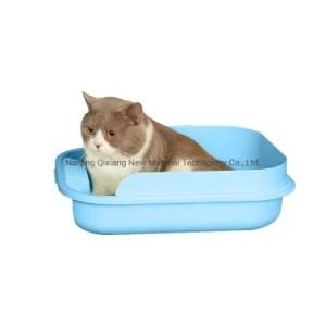 Simple Design Universal Size Cat Litter Box Blue