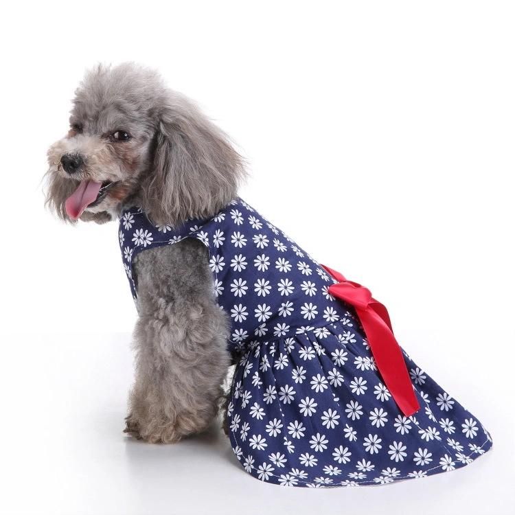 Wholesale Dog Clothing 2021 New Pet Accessories Cat and Dog Clothes Pet Cute Princess Dress
