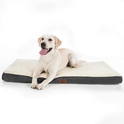 Orthopedic Coffee Dog Bed Lounge Sofa Removable Cover Dog Bed with Waterproof liner
