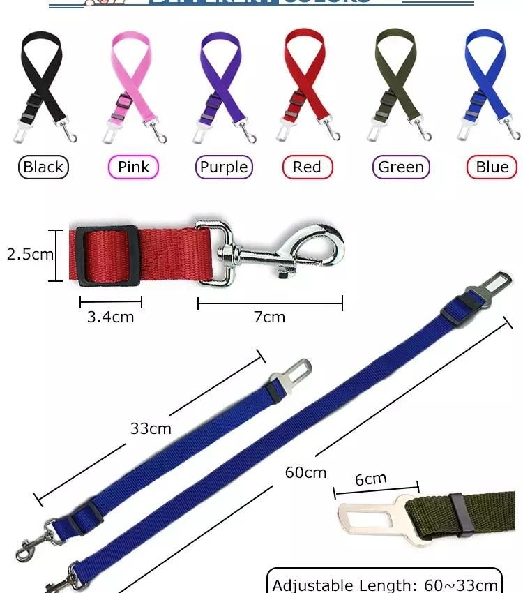 Nylon Dog Leash for Dog Seat Belt /Dog Leash Rope/Dog Leashes