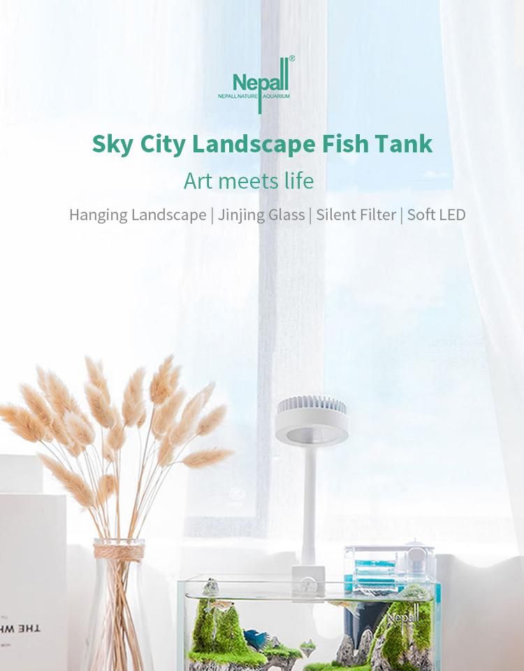 Yee Water Grass Desktop Small Ecological Small Aquarium Fish Tank