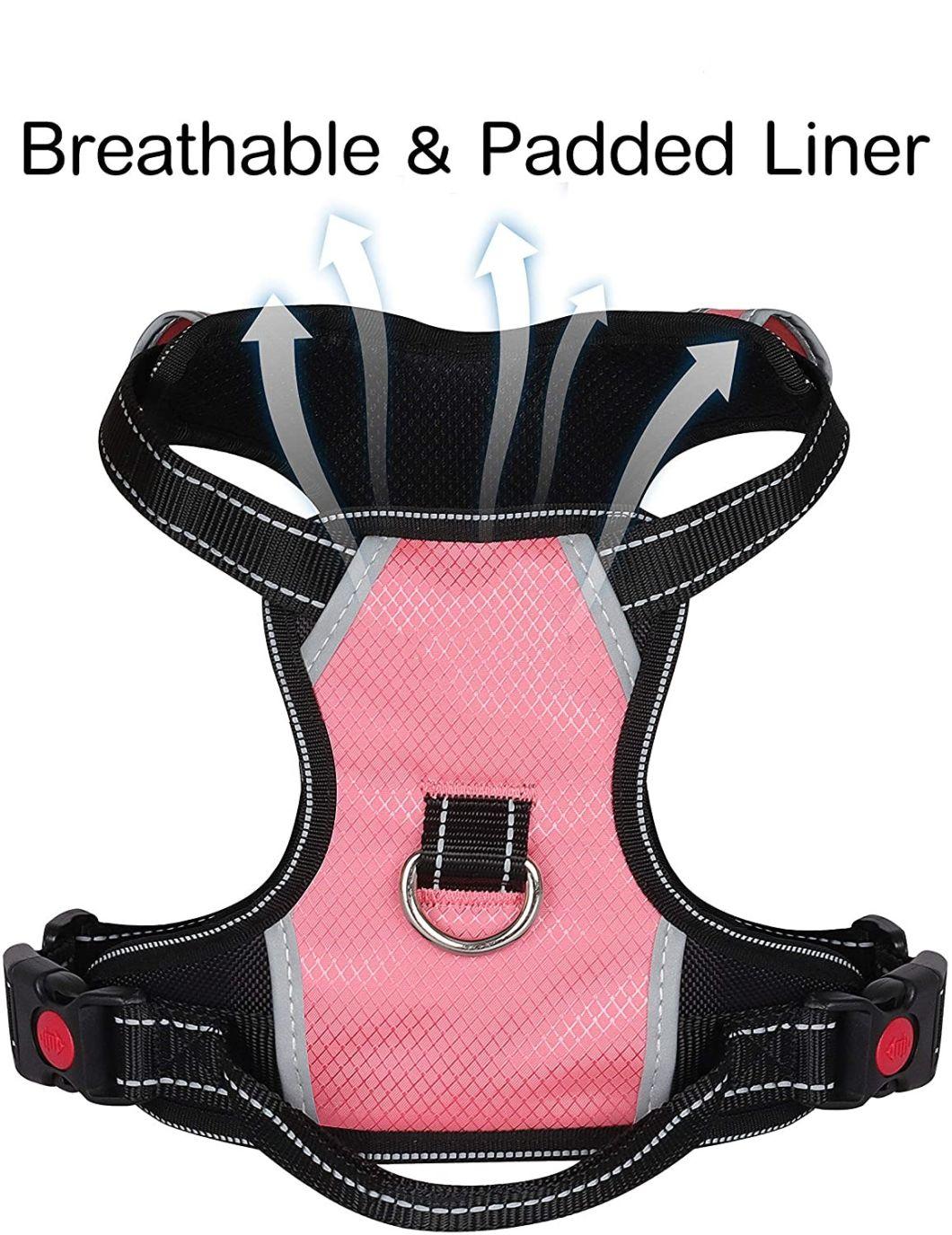 Pet Reflective Oxford Soft Vest Dog Harness