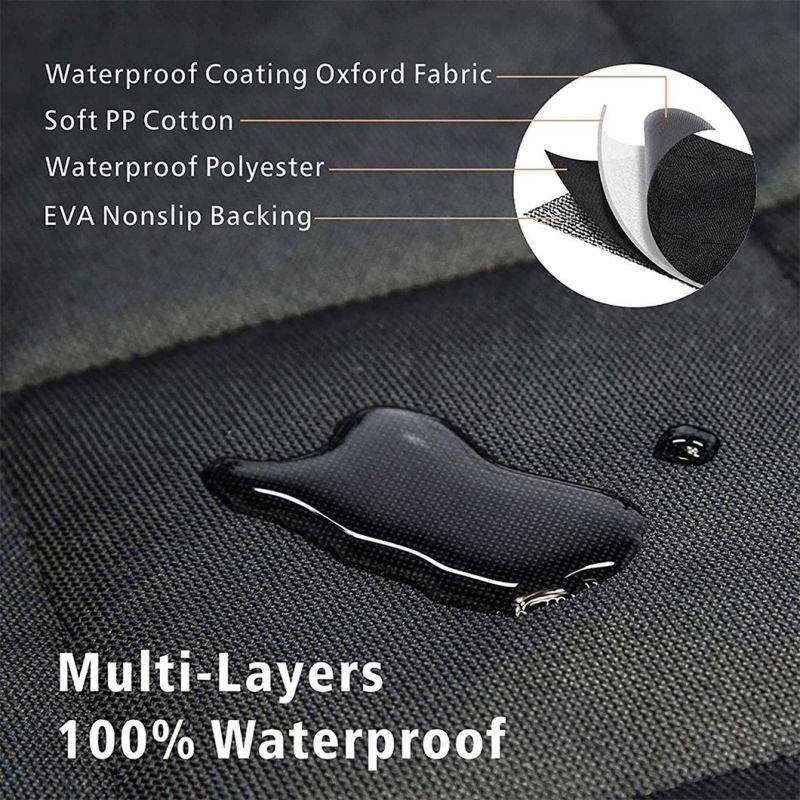 Sratchproof Waterproof Easy-Cleaning Back Seat Cover Car Dog Hammock Pet Accessories