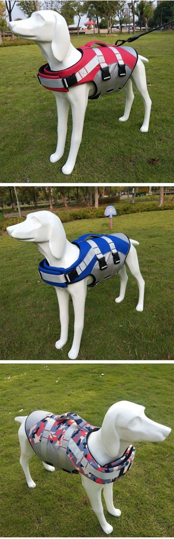 Xxs XXL Service Dog Safety Vest Reflective Dog Swimming Life Jacket