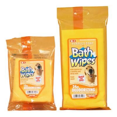 Soft Nonwoven Pet Wipes OEM Package