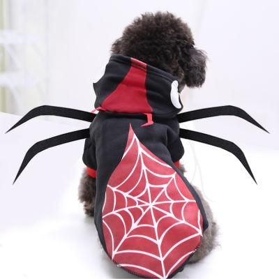 Halloween Spider Funny Best Seller Logo Pet Accessories Dog Clothes Cat Pet Clothes
