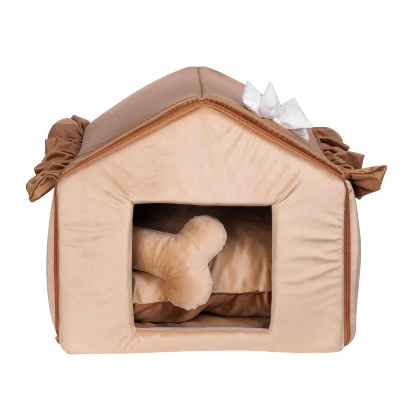 Pet Bed Sleeping Puppy House for Cats and Small Dogs