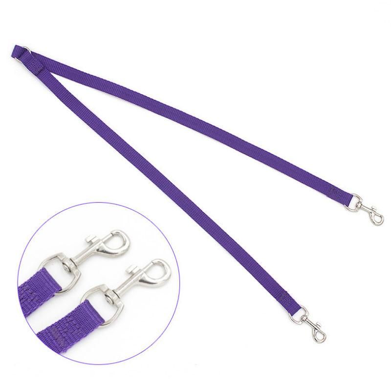 Hot Sales Two Dogs Leash Coupler Double Twin Lead Walking Pet Leash