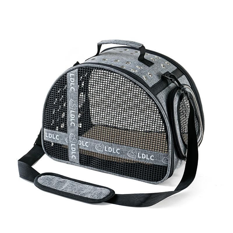 Personalized Pet Carrier Breathable Composite EVA Foldable Pet Carrier Side Door Dog