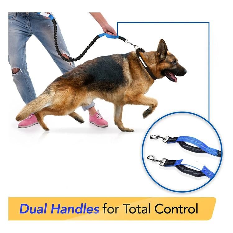 Retractable Hands Free Nylon Reflective Dog Leash