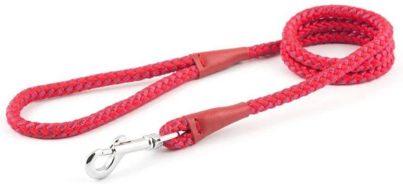 Flexible Lightweight Leather Proof Easy to Clean Durable Super Nylon Dog Lead