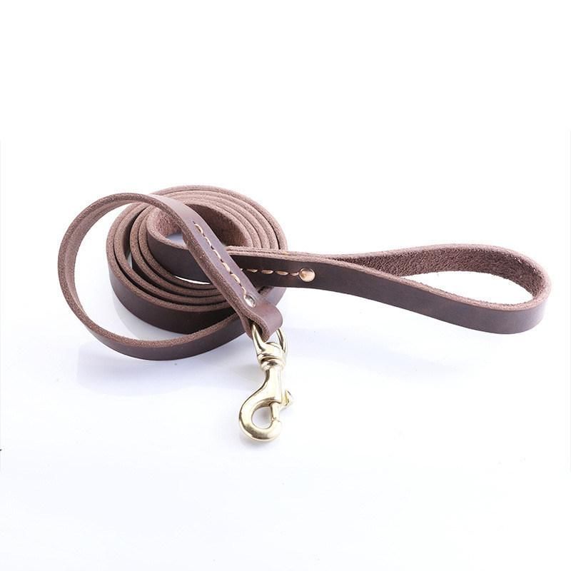 Hot Sale PU Leather Pet Dog Leash for Walking Training Running