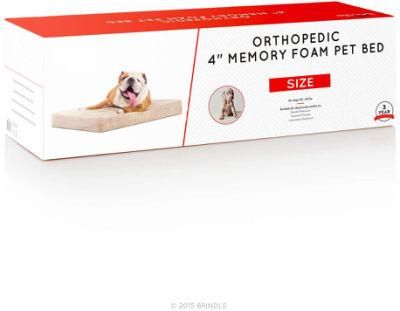 Waterproof Orthopedic Memory Foam Dog Bed