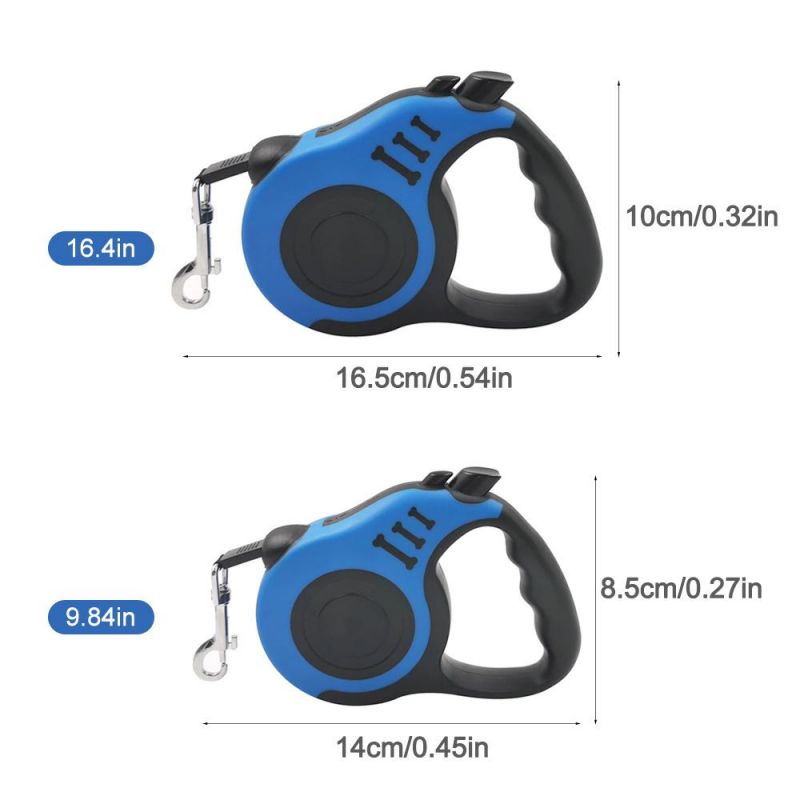 3m/5m Durable Dog Leash Automatic Retractable Nylon Cat Lead Leashes