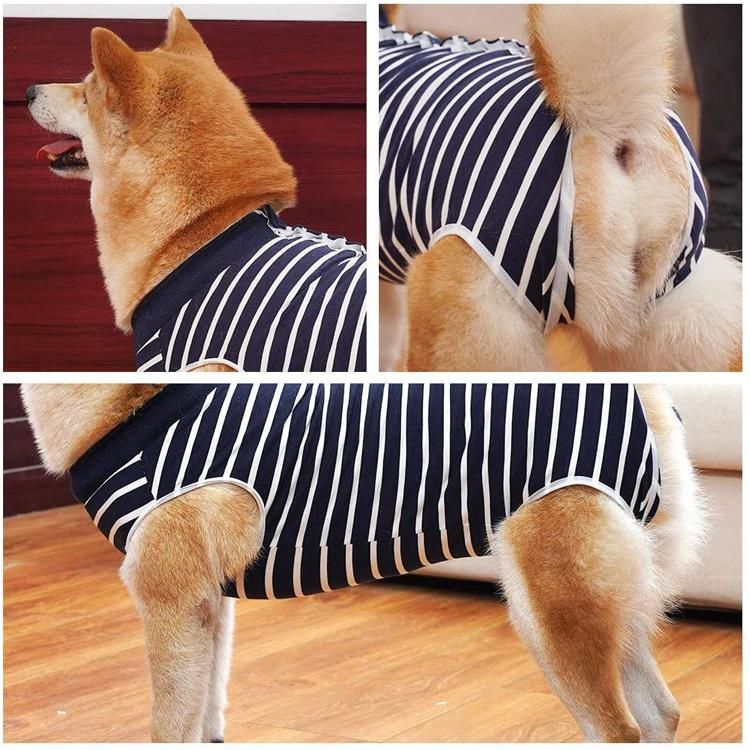 Dog Recovery Suit Abdominal Wound Puppy Surgical Clothes Post-Operative Vest Pet After Surgery Wear