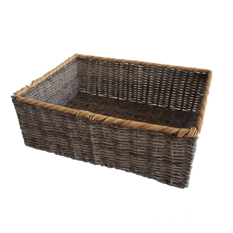 PE Rattan Hand Woven Basket for Pet or Toys