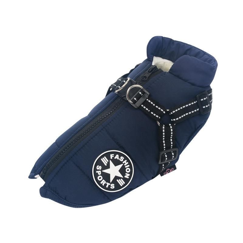 Winter Warm Waterproof Large Dog Jacket Clothes Pet Clothing Accessories