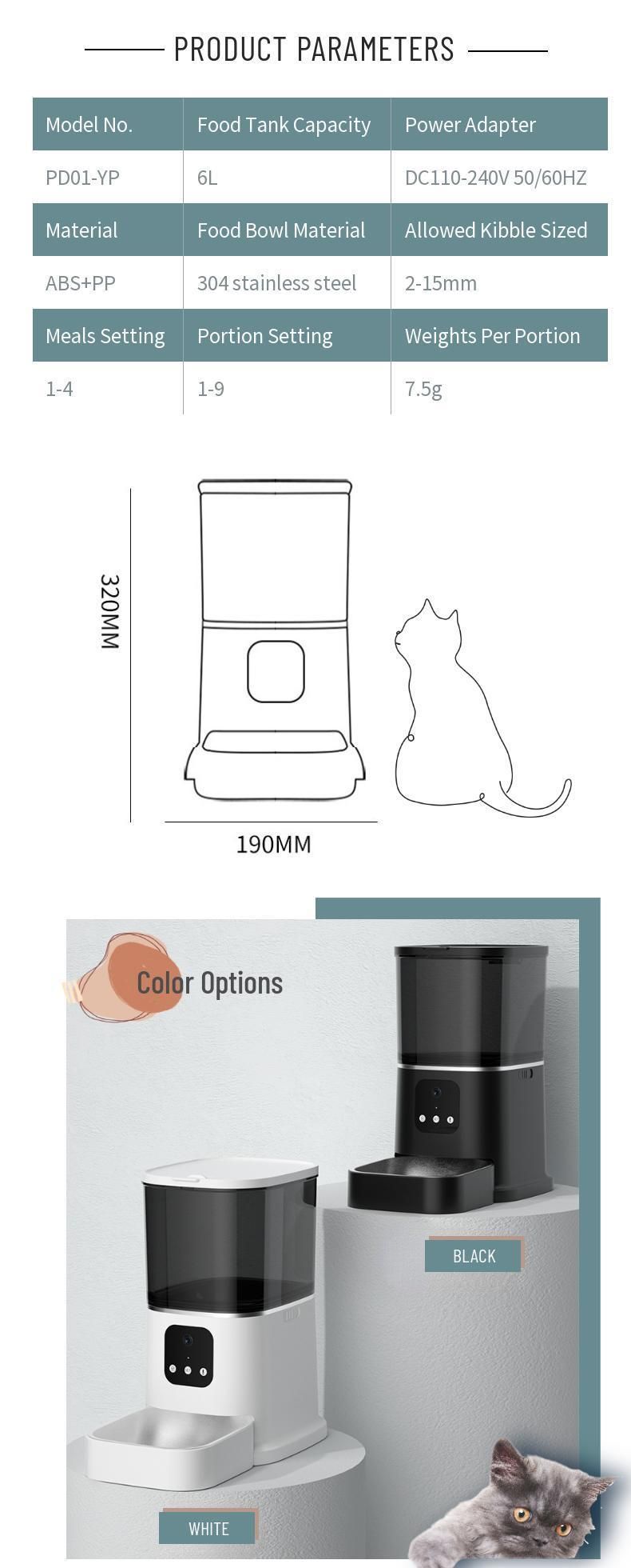 Automatic Pet Feeder with Programmable Timer Food Dispenser