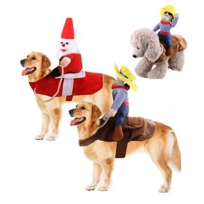 Halloween Costumes Cute Funny Riding Outfit Pet Dog Cat Clothes, Pet Clothes Display