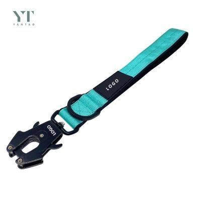 Good Quality Luxury Tactical Heavy Duty Traffic Dog Leash with Frog Clip Buckle