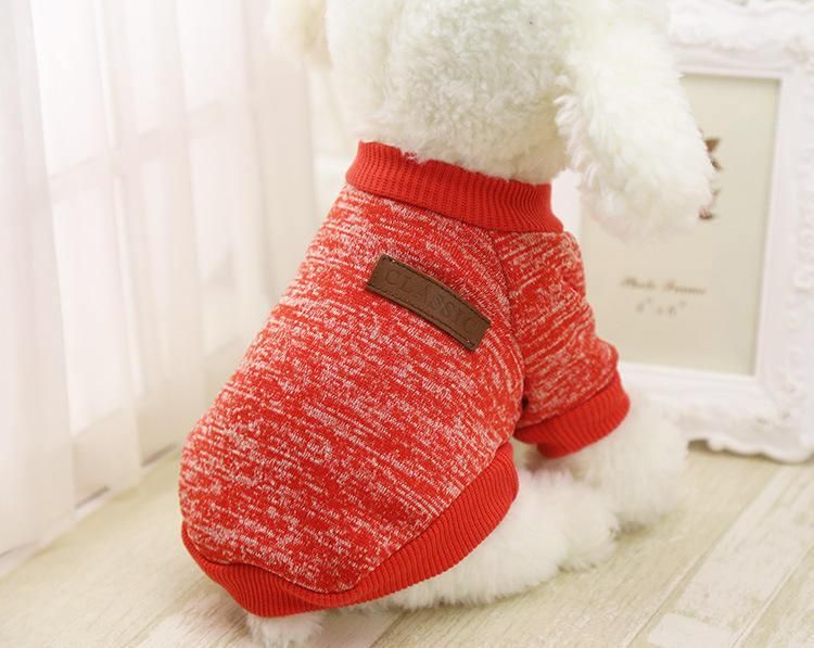 Warm Puppy Dog Cloth, Christmas Costume Cute Cotton Dress Apparel Puppy Dog Pet Cloth/