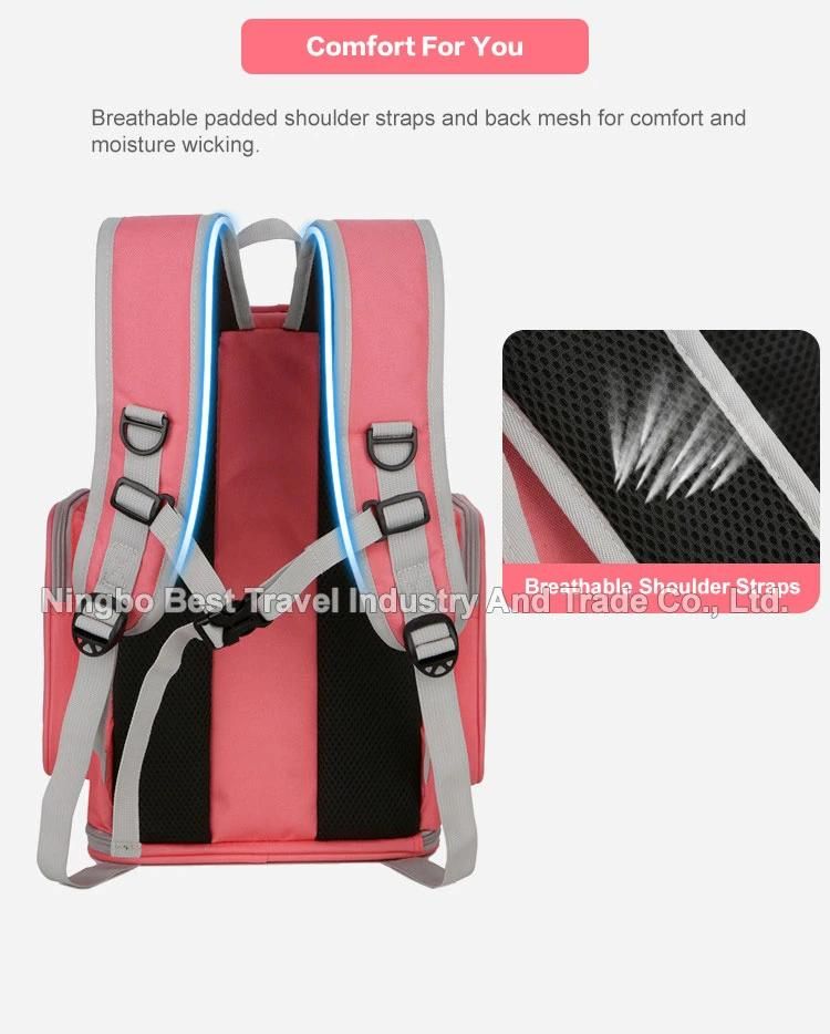 Travel Camping Small Cats Dog Backpack Carrier Bag Breathable Pet Backpack