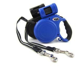 Two Colors16FT Retractable Dog Leashes with Waste Dispenser