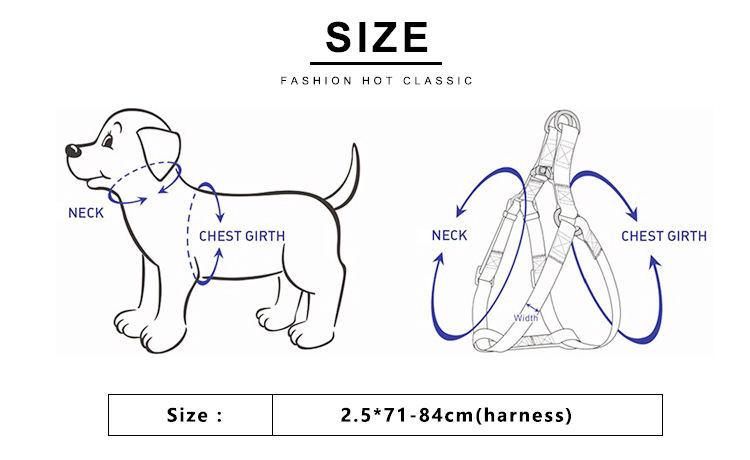 Wholesale Fashion Adjustable Backpack Weighted Designer Dog Harness Set