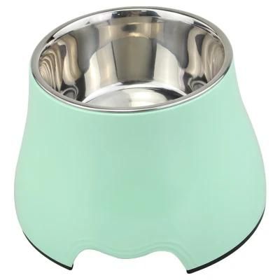 New Arrival Cute Pet Accessories China Pet Supply Melamine Stainless God Bowl