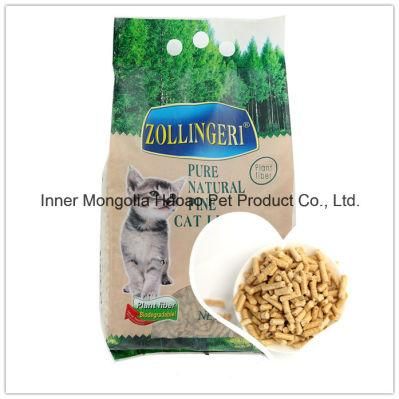 6mm Unclumping High Quality Pine Wood Cat Cleaning