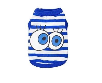 2022 Amazon Best Seller Pet Supplier Wholesale New Fashion Cartoon Cotton Pet Dog T-Shirt