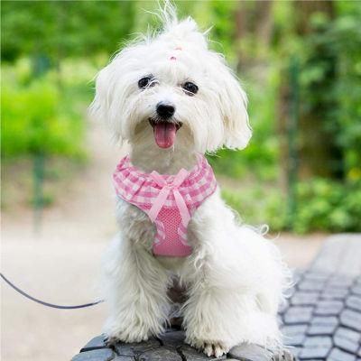 Personalized Soft Dog Harness Vest Custom Luxury Cute Dog Harnesses for Small Dogs