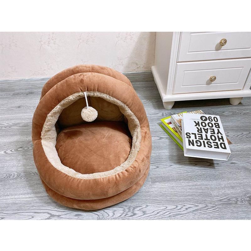 Customize OEM ODM Washable Cute Sleeping Pet Cat Dog Bed