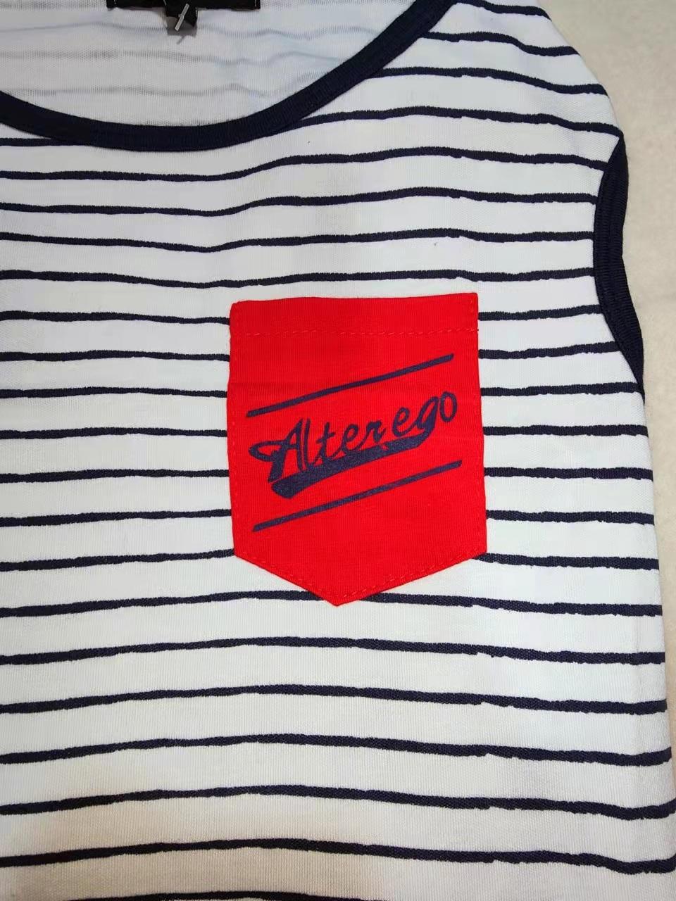 Strip Fashion Designer Dog Clothes Dog Shirt Dog Tank Pet Clothing