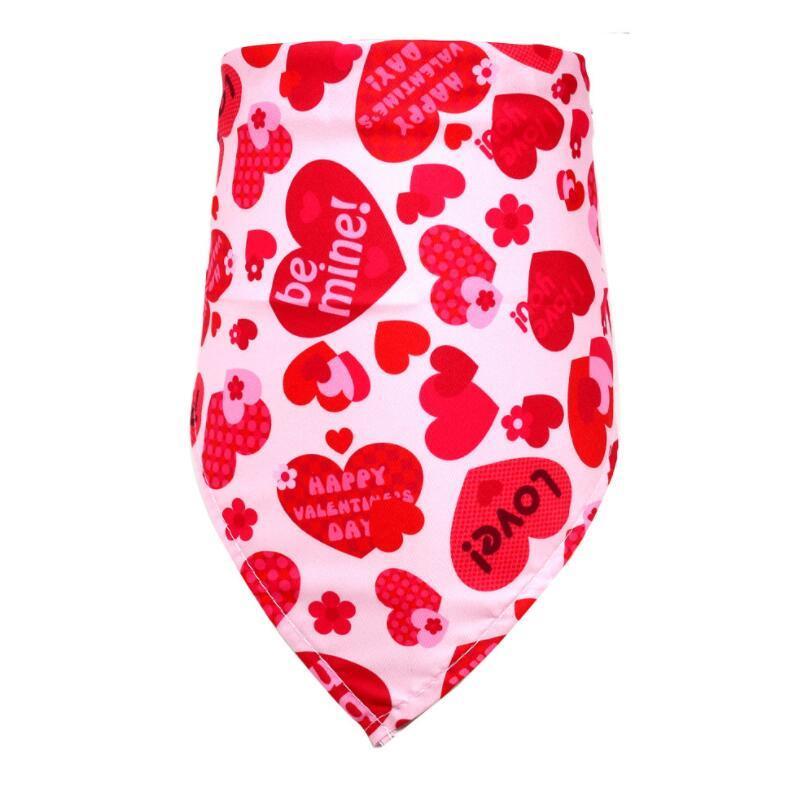 Saint Valentine′s Day Style Dog Bandana with Fast Delivery