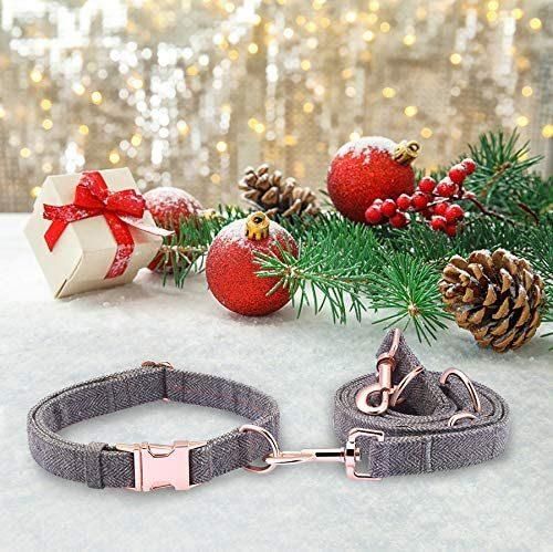 Adjustable to 3 Different Lengths with Strong Soft Wool Dog Lead