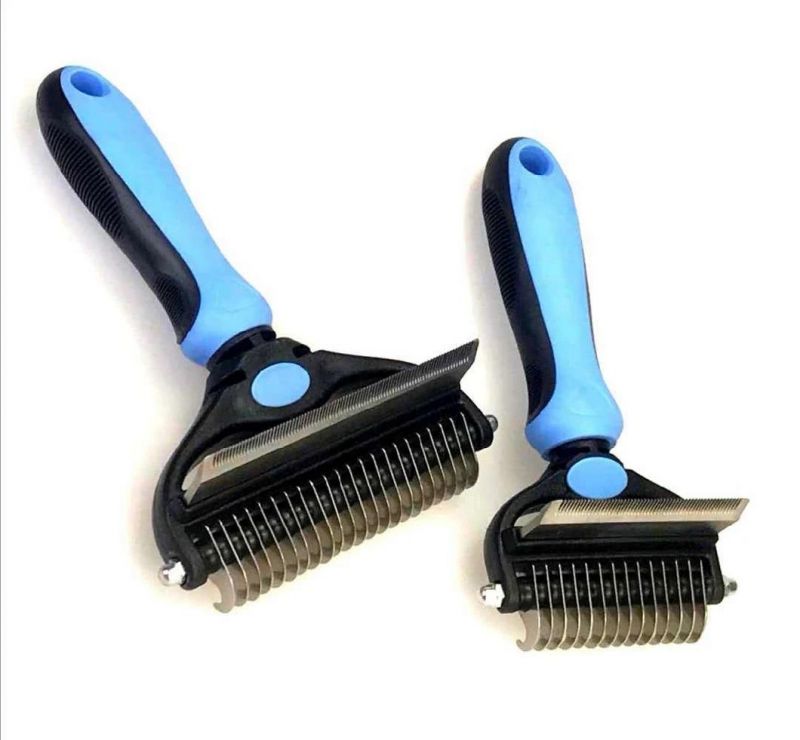 Double-Sided Pet Dog Cat Brush Grooming Tool Hair Removal Comb