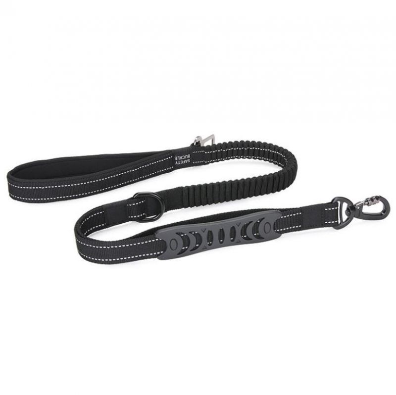 Whloesale Multifunction Nylon Dog Leash Reflective Double Handle Dog Leash for Training