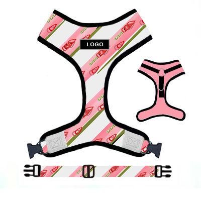 Sublimation Printing Design Soft Comfortable No Pull Dog Harness for Puppy