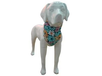 Spring Tour Series Pet Saliva Towel, Dog Saliva Towel, a Hundred Flowers Bloom