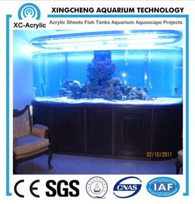 Customized Transparent Large UV Marine Acrylic Fish Tank Price