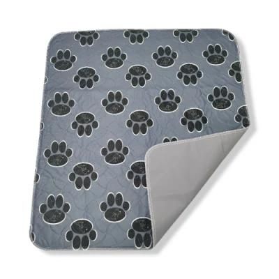 Bulk Buy Paw Pattern Grey Pet Training Pads