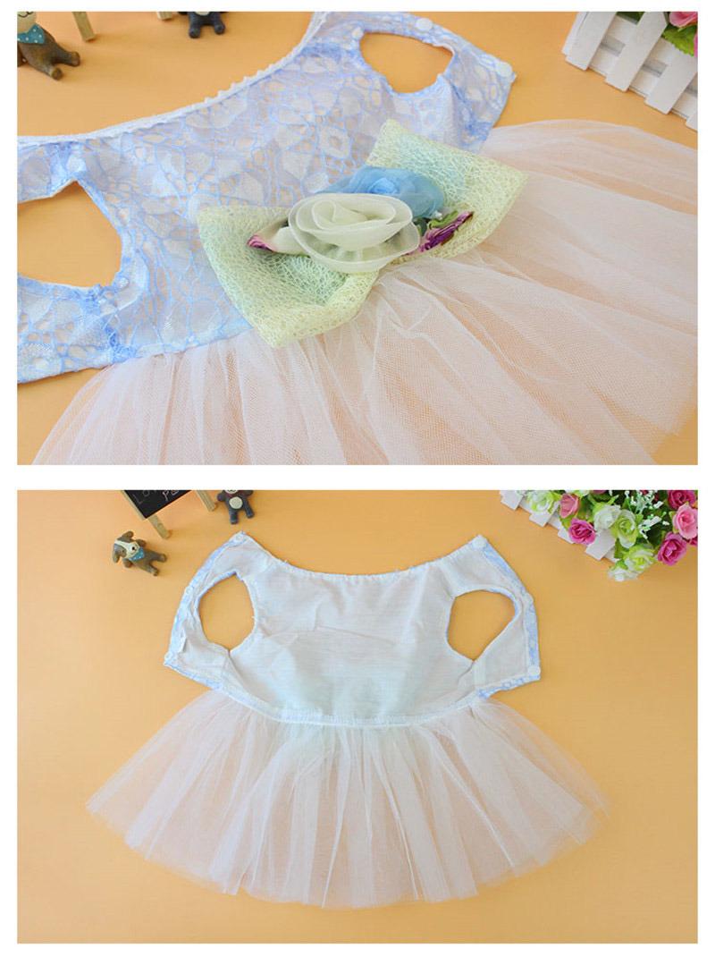 New Pet Dog Wedding Dress Cat Puppy Princess Dresses Party Apparel Harness