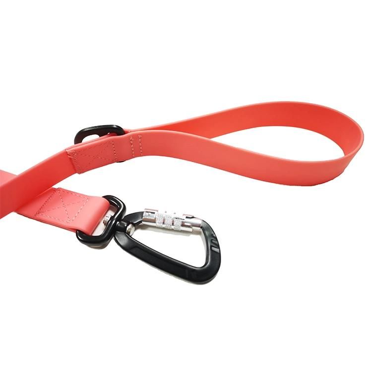 Waterproof PVC Material Tactical Heavy Duty Dog Leash
