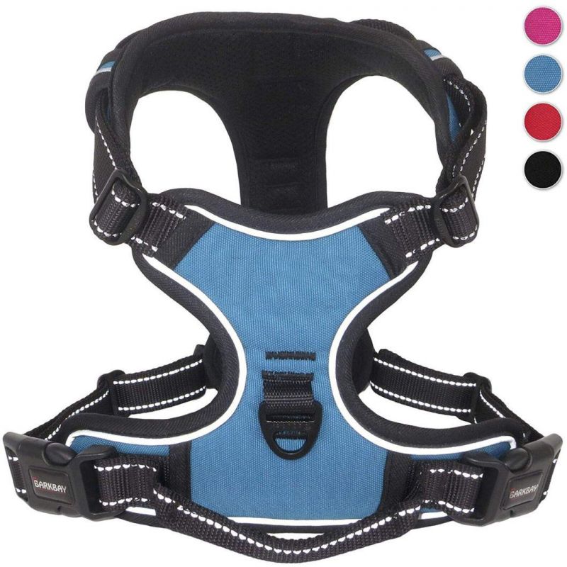 Dog Chest Strap, Anti-Pull, Pet Chest Strap, Adjustable, Outdoor Pet Vest 3m Reflective Strip, Oxford Cloth Material, Dog Vest, Easy to Control, Suitable for Sm