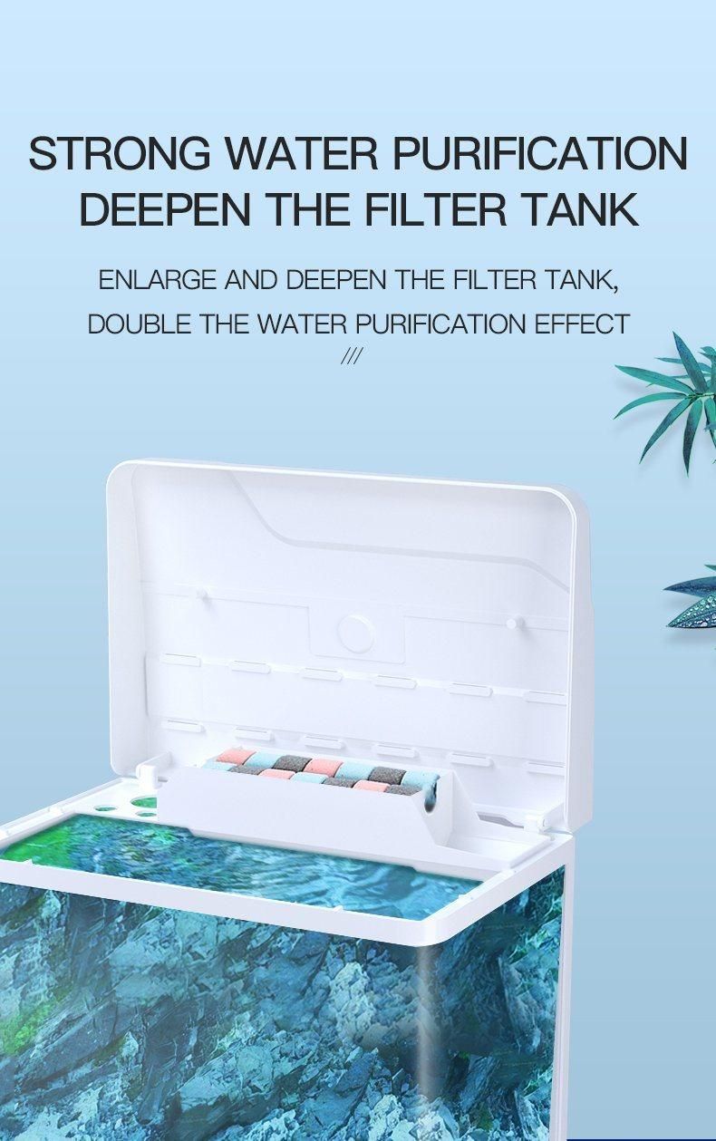 Yee Water Grass Aquarium Desktop Small Ecological Small Modern for Fish Tank