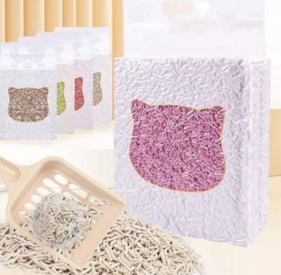 China Factory OEM Tofu Cat Litter Sand Quick Clumping Easy Flushable and Bulk Cat Litter Tofu Suppliers Sale Cat Product