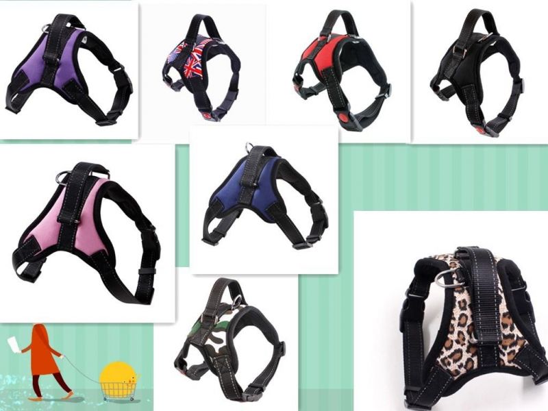 Adjustable Pet Supplies Puppy Large Pets Vest Dog Harness